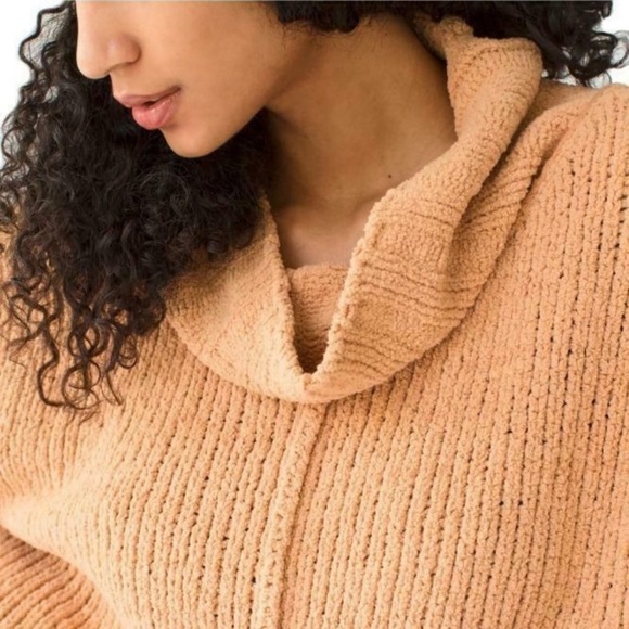 NWT Free People Be Yours Bishop Sweater in colour Camel - Picture 7 of 15